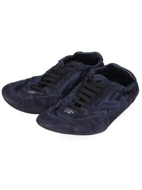 Prada 25 SS 1 E959 N Re-Nylon Suede Sneakers 35